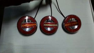 Фонарь задний неон 12-24 в LED На Газель,