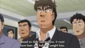 TAKAMURA WEIGHS IN! (Eng Sub) - Hajime no Ippo New Challenger Ep. 19