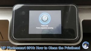 HP Photosmart 6510 e-All-in-One: How to do Printhead Cleaning Cycles and a print Self-Test Report