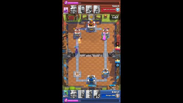 INSANE COMEBACK - CLASH ROYALE BATTLE смотреть онлайн