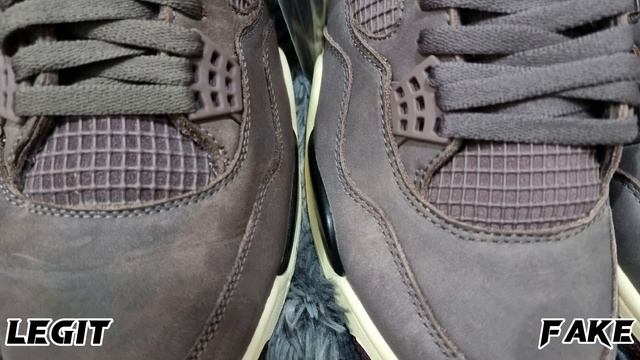 AIR JORDAN 4 A MA MANIÉRE | LEGIT VS. FAKE - DETAILED COMPARISON