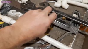 Установка водонагревателя. Перенёс водогрейку в котельную.