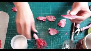 ПИОН ИЗ ВАФЕЛЬНОЙ БУМАГИ