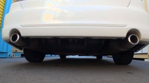 Работа выхлопа MUGEN на Honda Inspire UC1