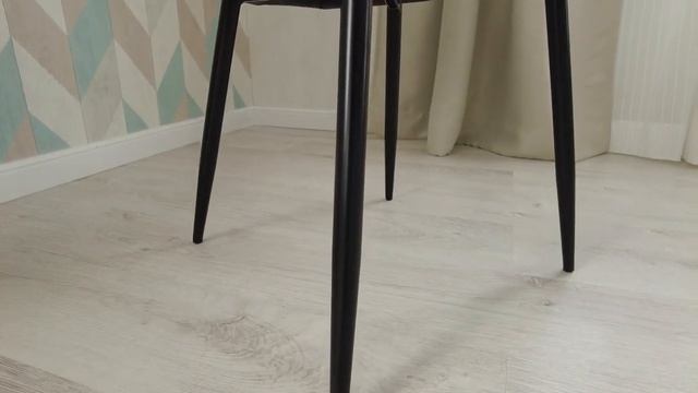 Cтул FLAIR кож зам/металл зеленый/черный смотреть онлайн