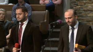 Пение Перебиковские - "Спустилась ночь над Вифлеемом"