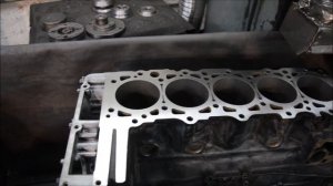 Гильзовка блока цилиндров ОМ 602