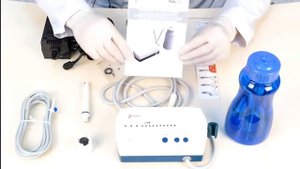 Woodpecker UDS L LED автономный ультразвуковой скалер распаковка