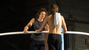 "Служанки" Романа Виктюка. Репетиция: Жойдик, Солдаткин