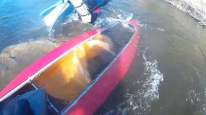 Водный поход (сплав) по реке Красивая Меча на байдарке таймень 2. Оверкиль, самоспасение
