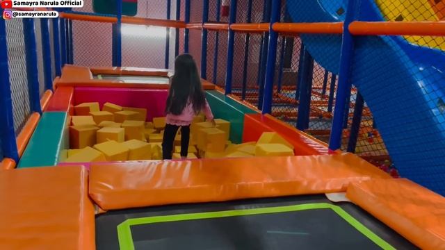 Samayra's Fun Activity at Kids Play Area | Vlog | @SamayraNarulaOfficial смотреть онлайн
