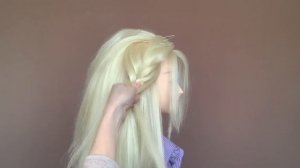 Распущенная причёска