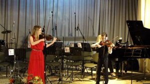 Shostakovich - Prelude.Прелюдия для 2-х скрипок и фортепиано.