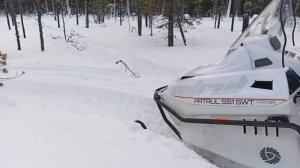 СКАНДИК 600 aсе! едит!, А Тайга Патруль 551 SWT курит по насту!!!