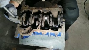 RESTORATION восстановление двигателя Фольксваген гольф 2 после стука, из металлолома