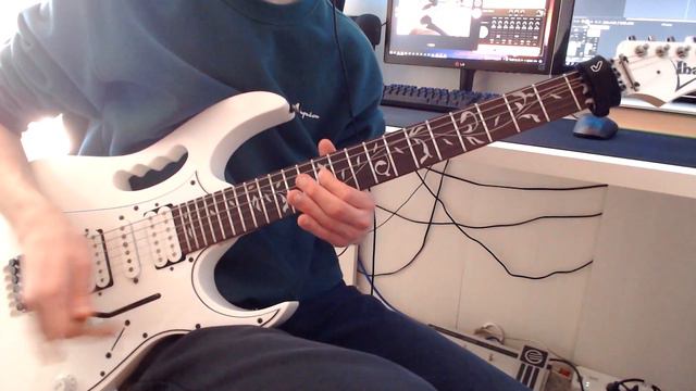 Polyphia - Crush Guitar solo cover смотреть онлайн