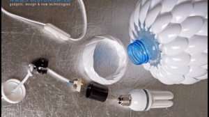 Лотос из пластиковых ложек