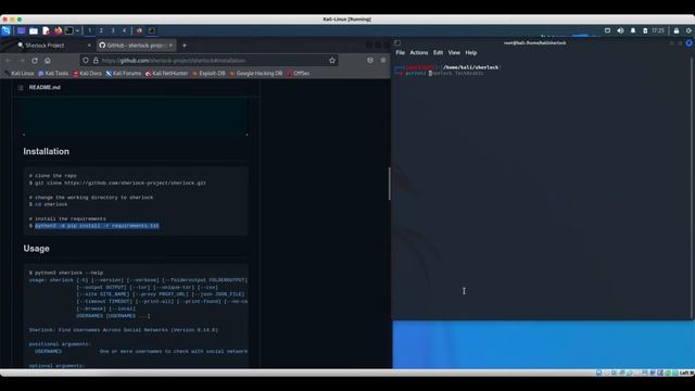 Sherlock OSINT in Arabic  | ابحث عن حسابات  وسائل تواصل الاجتماعيع