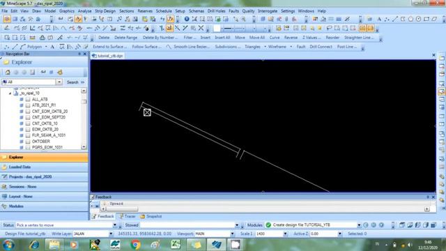 Tutorial Membuat Jalan Tambang || Minescape 5.7 || Membuat Design Jalan Tambang Batubara