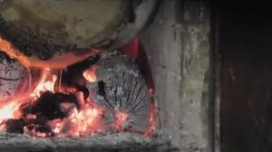Работа пиролизной печи (котла) на абсолютно сырых дровах
