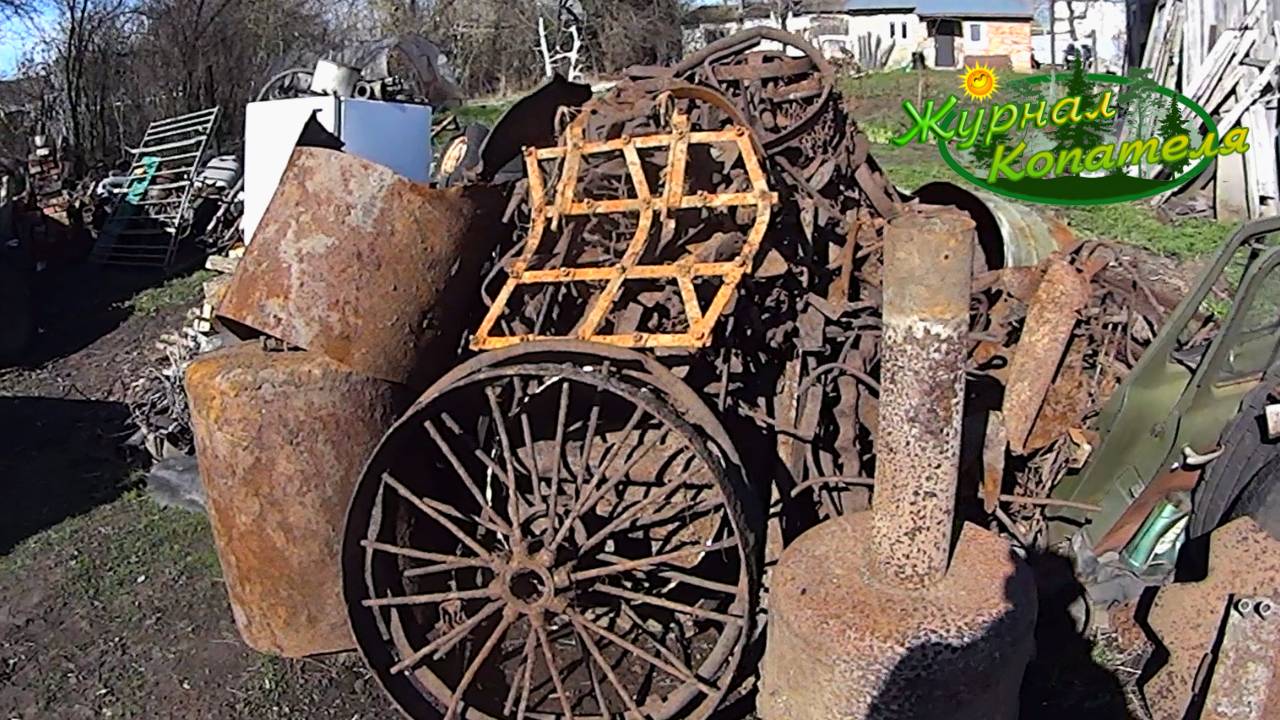 КОПАННОЕ МЕСТО НЕ ПЕРЕСТАЁТ УДИВЛЯТЬ КОЛИЧЕСТВОМ МЕТАЛЛА! Коп металлолома
