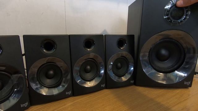 Unboxing y review de sistema de audio? Logitech Z607 5.1 canales, probando diferentes modos. смотреть онлайн