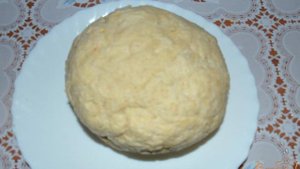 Сырный киш с творогом