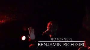 Benjamin - Rich Girl (Live in Barcelona)