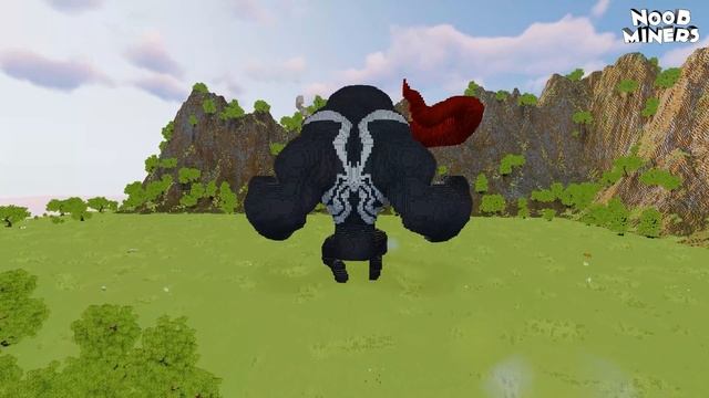 Minecraft NOOB vs PRO vs HACKER vs GOD: Venom 2 STATUE HOUSE BUILD CHALLENGE in Minecraft смотреть онлайн
