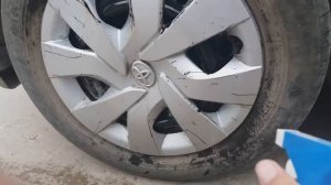 Гудрон удаляем керосином с кузова автомашины  Дедовский метод