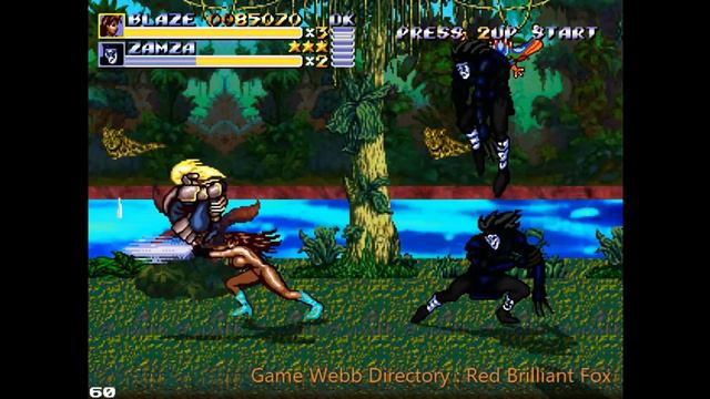 ⭐👇 Naked Blaze Fielding - Syndicate Chaos 2 | NO OpenBoR