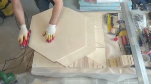 СВЕТИЛЬНИКИ из ФАНЕРЫ СОТЫ с Подсветкой #1 Сборка своими руками.