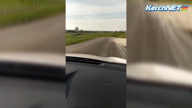 дорогу от Керчи до Новоотрадного заасфальтировали