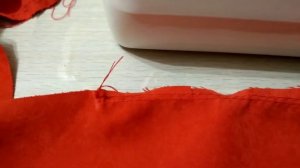 Сборка без лапки. Собираем ткань в сборку