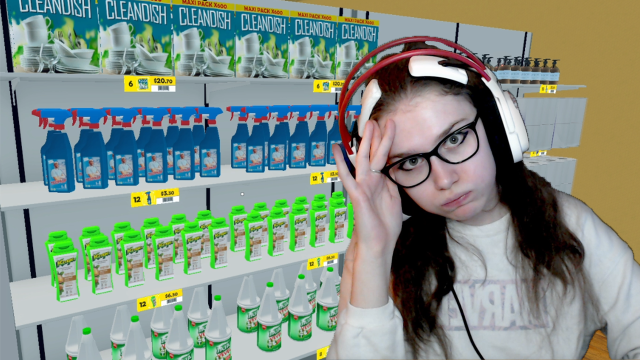 Очень тяжелая смена ✮ Supermarket Simulator ✮ #13