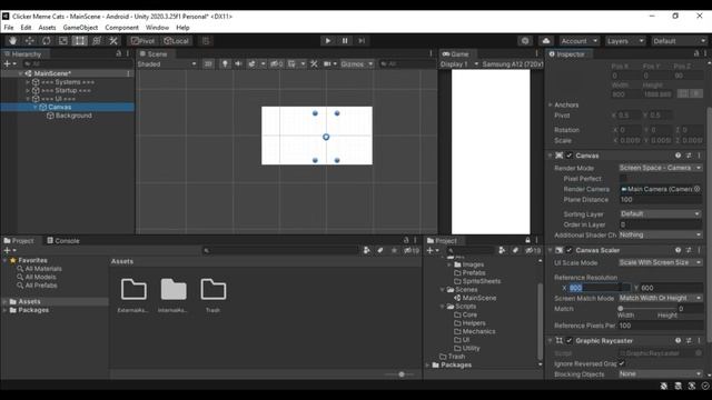 Создание кликера на Unity #1 | КАК СОЗДАТЬ ИГРУ НА [UNITY] |  РАЗРАБОТКА ИГРЫ #unity3d #rimurudev