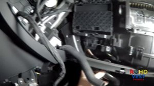 How to repair the Temperature Control Flap Motor V159 for a 2009 Volkswagen Passat, 01810 error