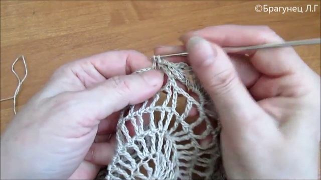 Школа вязания: видео-уроки.Салфетки крючком.Чайный набор. Часть 2
