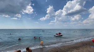 КРЫМ СЕГОДНЯ. НИКОЛАЕВКА. Море, пляж, обстановка