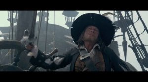 Гектор Барбосса становится капитаном корабля "Месть Королевы Анны". HD