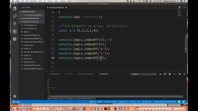 Arrays in JavaScript - Part - 13 || Add an Element | Find an Element