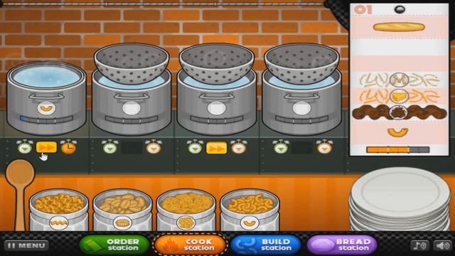 Кафе папы Луи: PAPA'S PASTARIA #8 - проигрыш в мини игре! смотреть онлайн