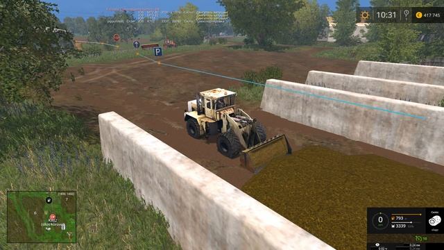 Farming Simulator 15 курсплеи для перевозки силоса коровам смотреть онлайн