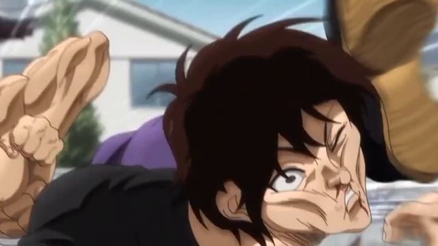 Баки Ханма против Шибы Чихару ( полный бой / amv  )  Baki vs Shiba Chiharu