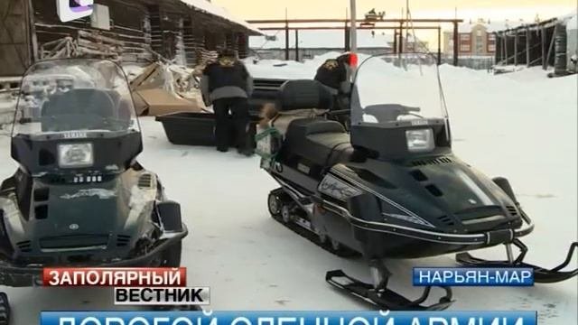 Дорогой оленной армии пройдут нарьян-марские путешественники