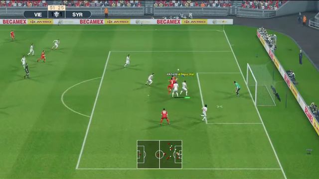 Vietnam 3-1 Syria (ASIAN Match Tours) PES 13 Vina Patch 2021: Hieu Bean lập cú đúp, ĐTVN thắng dễ! смотреть онлайн