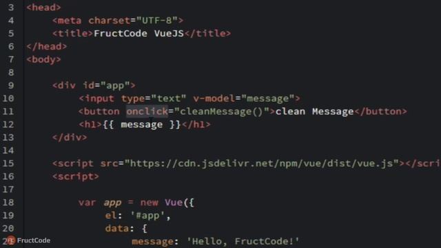 Уроки VueJS: Методы и директивы VueJS
