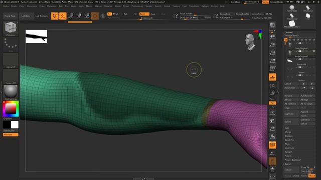 ZBrush - Extract ARMOR (In 2 MINUTES!!) смотреть онлайн