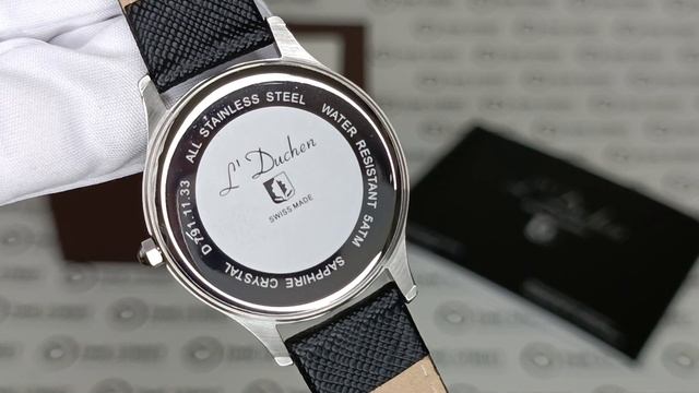 Швейцарские наручные часы женские L’Duchen D 791.11.33 Grace смотреть онлайн