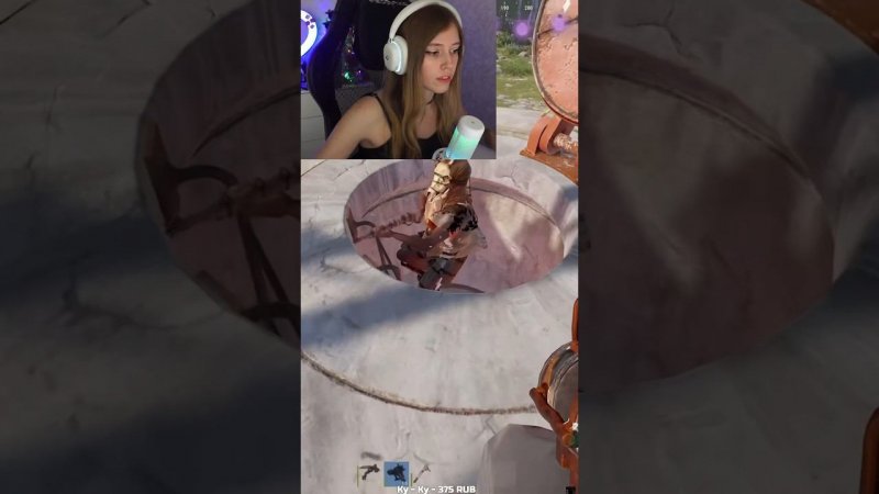 Стример 1000IQ ️♀️ #френдли #rust #раст